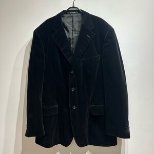 Zegna Velvet Sport Coat Made in Switzerland Size 44R - L